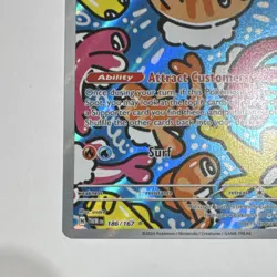 The Pokemon Company Tatsugiri 186/167 SV06 Twilight Masquerade Holo Illus Rare - Image 5