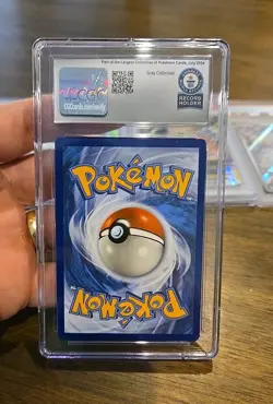 1/1 Guinness World Record Holder 2016 Pokemon Fates Collide Cottonee #70 CGC - Image 2