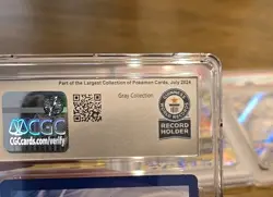 1/1 Guinness World Record Holder 2016 Pokemon Fates Collide Cottonee #70 CGC - Image 3