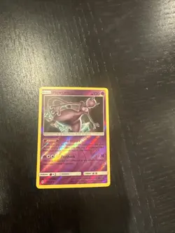 Pokemon TCG Mewtwo 75/214 Unbroken Bonds SM Reverse Holo - Image 1