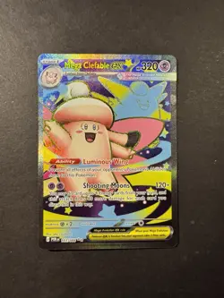 Pokemon Mega Clefable EX Full Art Holo 103/088 NM - Image 1