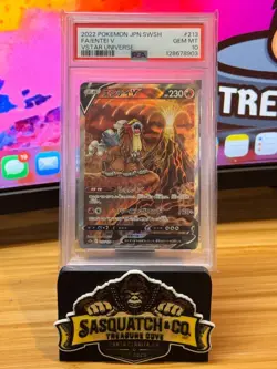 Pokemon TCG PSA 10 Entei V 213/172 SAR VSTAR Universe - Image 1