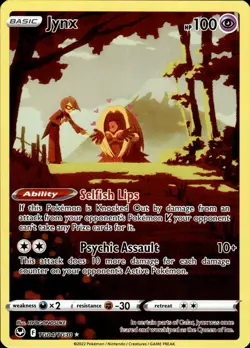 Jynx TG04/TG30 Silver Tempest Trainer Gallery Ultra Rare NM Pokemon TCG - Image 1