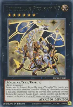 Constellar Ptolemy M7 - KICO-EN046 - Rare - 1st Edition NM Yugioh King's Court - Image 1