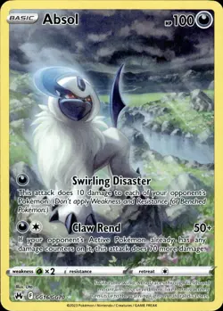 Absol GG16/GG70 Crown Zenith Galarian Gallery Ultra Rare NM Pokemon TCG - Image 1