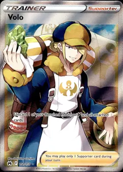 Volo 151/159 | Ultra Rare | Crown Zenith | Trainer | Full Art | Pokemon TCG | NM - Image 1