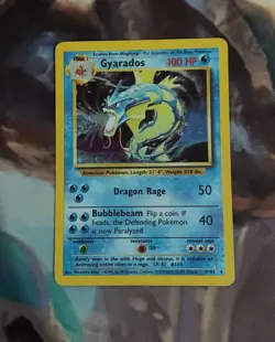 Pokemon, Gyarados, Base Set 6/102 - MP - Image 1