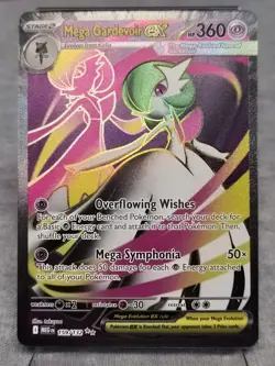 Pokemon TCG Mega Gardevoir ex 159/132 Ultra Rare Mega Evolution Base Set NM - Image 1