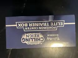 Pokemon TCG Sword Shield Chilling Reign Pokemon Center ETB Exclusive Sealed - Image 2