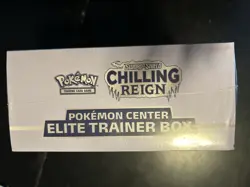 Pokemon TCG Sword Shield Chilling Reign Pokemon Center ETB Exclusive Sealed - Image 4