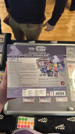 Pokemon Center Exclusive Chilling Reign ETB Shadow Rider - NEW - FACTORY SEALED - Image 2