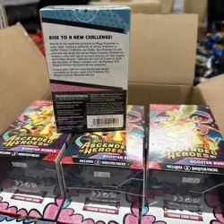 Pokemon TCG: Mega Evolution Ascended Heroes Lot Of 4 Booster Bundle (6 Pack Per) - Image 2