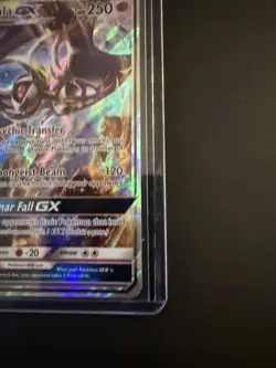 Pokemon TCG Lunala GX Sun & Moon Base Set 66/149 Holo Ultra Rare - Image 4