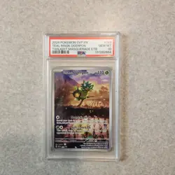 2024 POKEMON SV BLACK STAR PROMO SVP EN #123 TEAL MASK OGERPON PSA GRADE 10 - Image 1