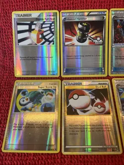 2007-2015 Reverse Holo Trainer Lot - DP BW XY - Pokemon Set Bundle Stamp NM-MP - Image 2