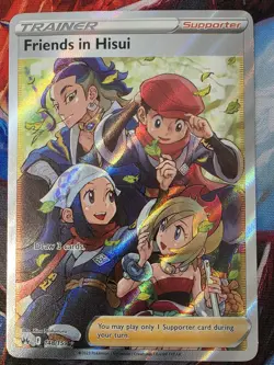 Pokemon TCG: Friends in Hisui 148/159 Ultra Rare Crown Zenith NM - Image 1
