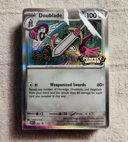 Doublade ⚔ 064 Stamped Promo Sealed Build & Battle Deck Pokemon: Perfect Order - Image 1