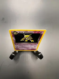 Dark Alakazam 1/82 First Edition Team Rocket Set Holo Rare Vintage Pokemon TCG - Image 3