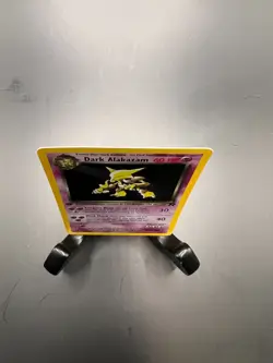 Dark Alakazam 1/82 First Edition Team Rocket Set Holo Rare Vintage Pokemon TCG - Image 4