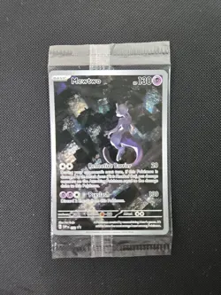Mewtwo SVP052 Black Star Promo Sealed - 151 Pokemon Batman - Image 2