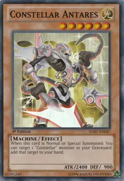 Constellar Antares - HA07-EN047 - Super Rare - Unlimited Edition NM Yugioh Hidde - Image 1