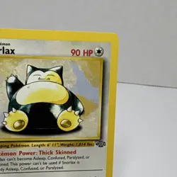 Pokemon TCG Snorlax 27/64 Jungle 1st Edition Rare Regular Basic 90HP - Image 4