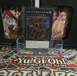 YUGIOH Secret Rare Vaudras, The Final Bringer Of The End Times LEDE-EN045 - Image 1