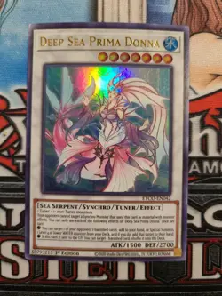 ( DEEP SEA PRIMA DONNA ) Ultra Rare - ETCO-EN042 - 1st NM Yu-Gi-Oh Eternity Code - Image 1