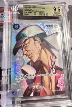 SAKAZUKI SR SP BGS 9.5 2023 ONE PIECE GAME KINGDOM OF CONSIPIRACIES JAPANESE 86 - Image 4