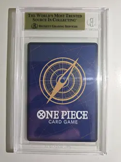 One Piece CCG Monkey.D.Luffy 3rd Anniversary Event Winner Promo ST01-012 BGS 10 - Image 2