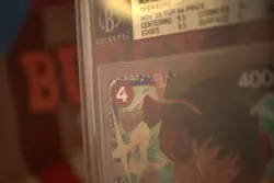 One Piece Monkey D Luffy SR OP12-015 TREASURE CUP TOP 64 BGS 9 - Image 4