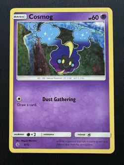 Cosmog - 6/12 - Pokemon McDonald's Holo Promo Card LP - Image 1