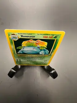 Venusaur 015/102 Base Set Holo RARE Vintage Pokemon Trading Card Unlimited - Image 3