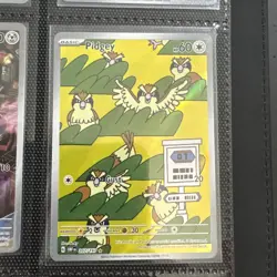 Pidgey Obsidian Flames Illustration Rare Card 207/197 - Image 1