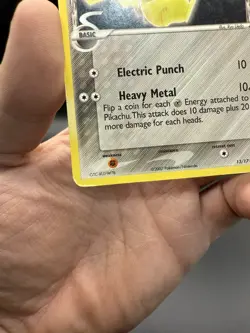 Pikachu Pop Series 5 13/17 Common Non-Holo Promo Card - Image 2