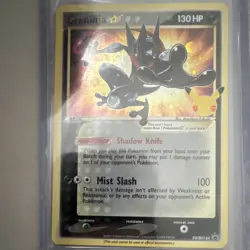 Pokemon TCG Greninja Star SWSH144 Promo Card 2021 HP130 Holo 25th Anniversary - Image 1