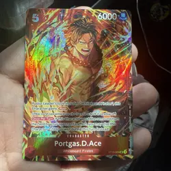 One Piece Portgas.D.Ace (Illustration Box Vol.5) ST15-005 Promotion Cards Foil - Image 1