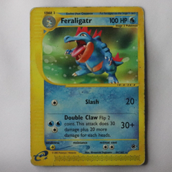 Feraligatr 46/165 Expedition Rare 1999 WOTC damaged Pokemon tcg Card - HD Photos - Image 1
