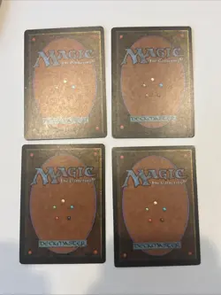 MTG Magic the Gathering Card LP - Gaea’s Touch X4 Playset - Image 2