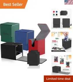 Elegant 4-Color Card Deck Box Set with Waterproof Design for Card Protection - Image 1
