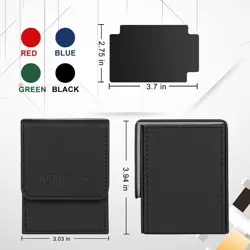 Elegant 4-Color Card Deck Box Set with Waterproof Design for Card Protection - Image 4