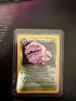 Pokemon Card - Team Rocket 14/82 - DARK WEEZING (holo-foil) - LP - Image 1