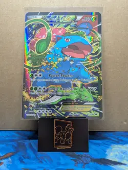 JUMBO Venusaur EX XY123 2016 Black Star Promo Card - Image 1