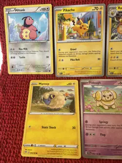 Cute Pokemon Card Lot Of 7 - Pikachu Miltank 2013-2023 NM-DMG Set Bundle - Image 2