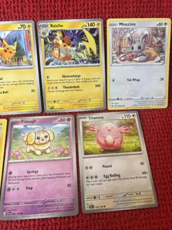 Cute Pokemon Card Lot Of 7 - Pikachu Miltank 2013-2023 NM-DMG Set Bundle - Image 3