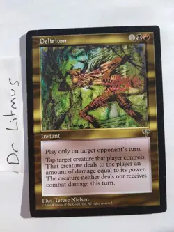 1x Delirium Mirage MTG Great Condition - Image 1