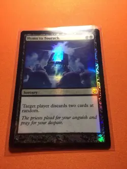 MTG Magic The Gathering Hymn To Tourach Foil FtV Black Sorcery - Image 1