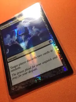 MTG Magic The Gathering Hymn To Tourach Foil FtV Black Sorcery - Image 2