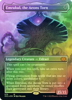 Emrakul, the Aeons Torn Textured Foil Borderless Double Masters 2022 NM MTG - Image 1