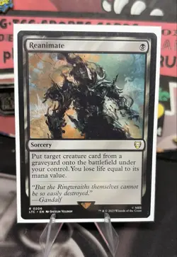 Reanimate Commander: the Lord of the Rings: Tales of Middle-Earth Regular - Image 1